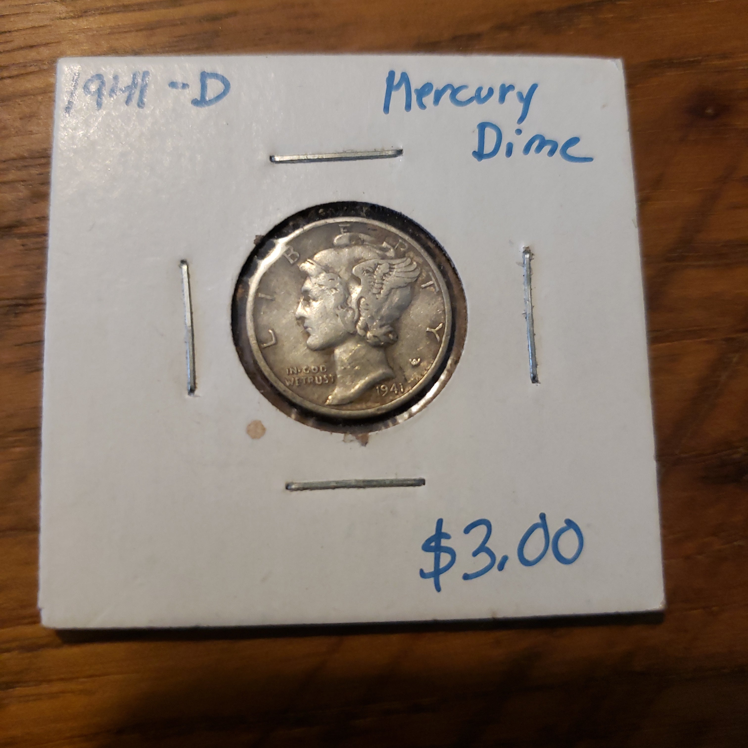 1941 - D Mercury Dime – Wray's Treasure Shop